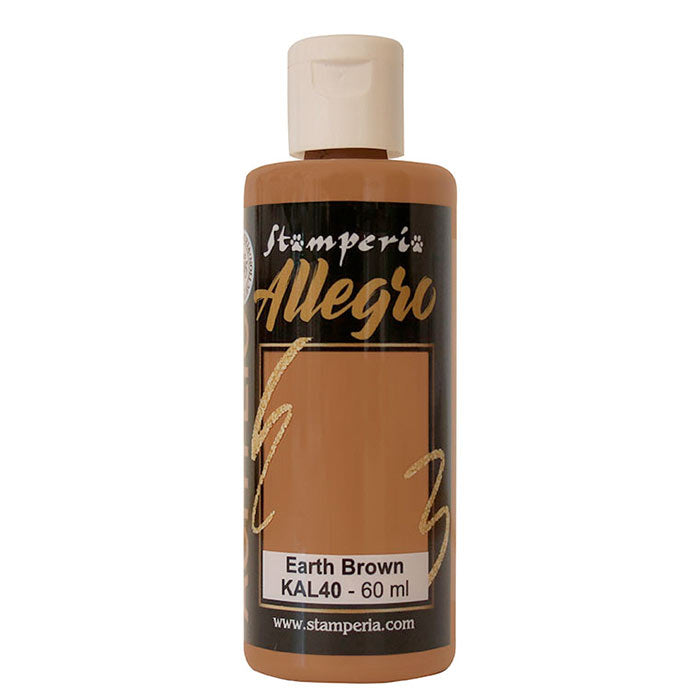 Allegro paint ml 60 - Earth brown
