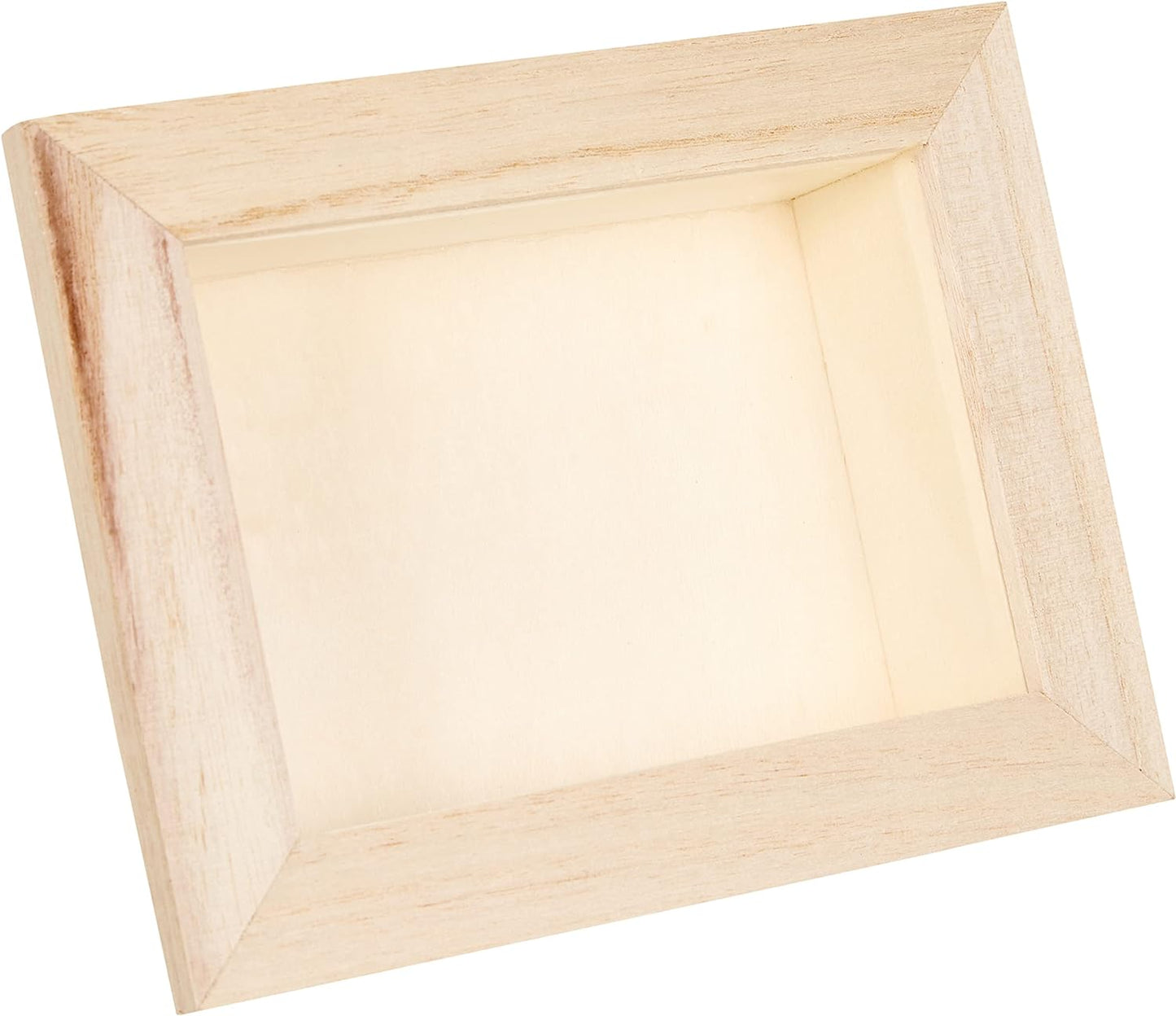 vetrina in legno con finestra in plexiglass
