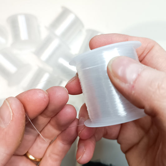 FILO DI NYLON TRASPARENTE DA 0,20MM - 50 METRI