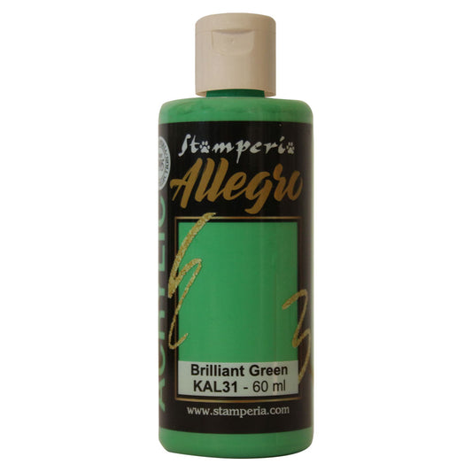 Allegro paint ml 60 - Brilliant green