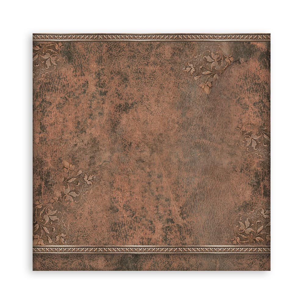 confezione 4 fogli tessuto 30x30-vintage library