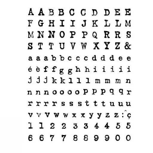 timbro lettere